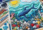 Pemanfaatan Limbah Plastik Menjadi Karya Seni Mozaik yang Diminati