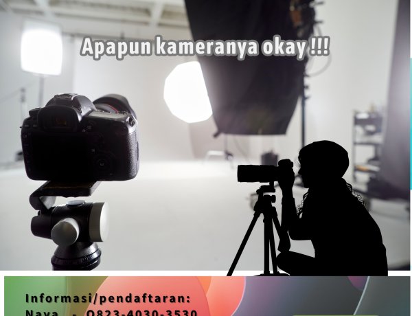 KURSUS FOTOGRAFI MUDAH DAN MENYENANGKAN