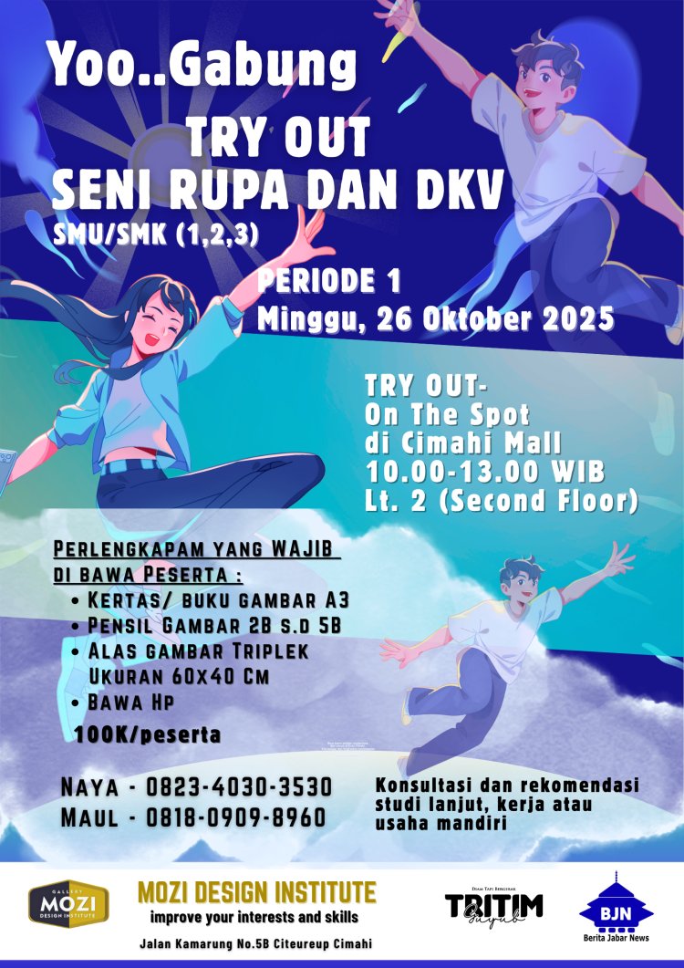 TRY OUT on THE SPOT